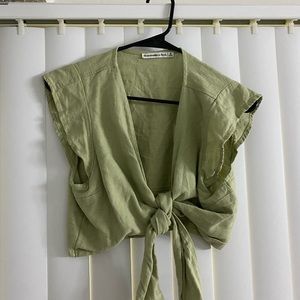 Abercrombie & Fitch Tie Top
